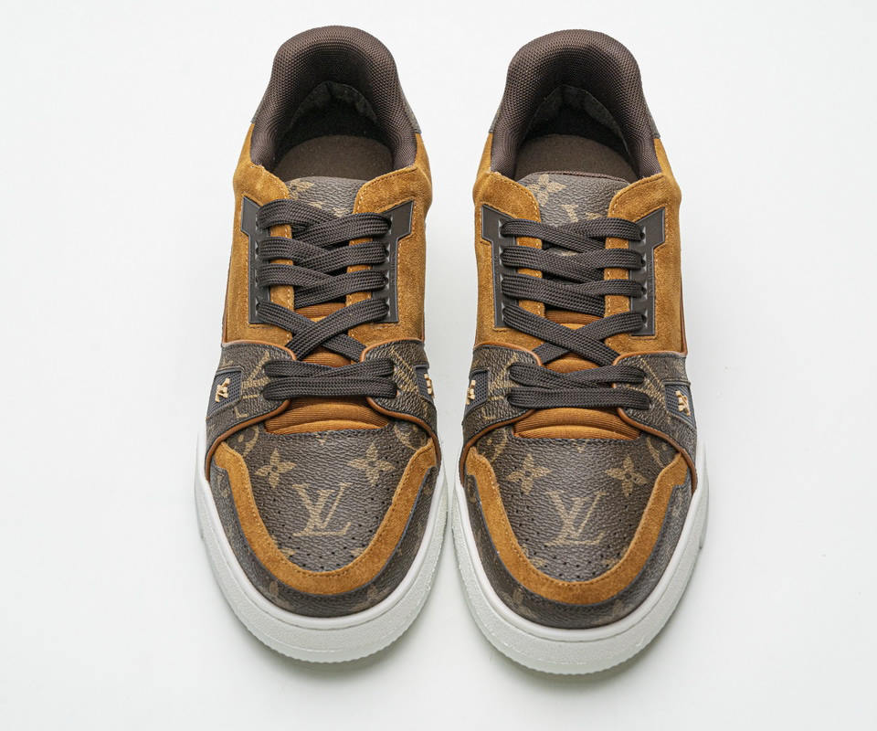 Louis Vuitton 20ss Trainer Brown Casual Shoes 2 - kickbulk.org