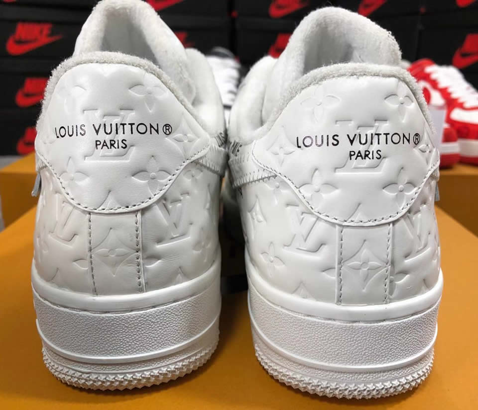 Louis Vuitton Air Force 1 Trainer Sneaker White Lk0221 5 - kickbulk.org
