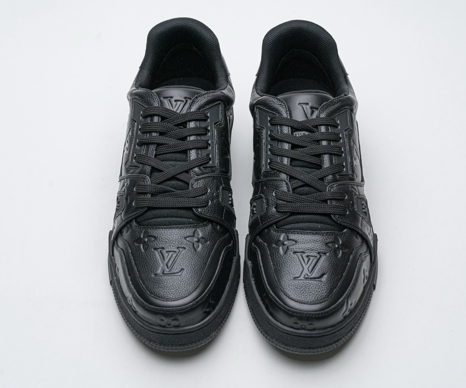 Louis Vuitton 20ss Trainer Black Sneaker 2 - kickbulk.org
