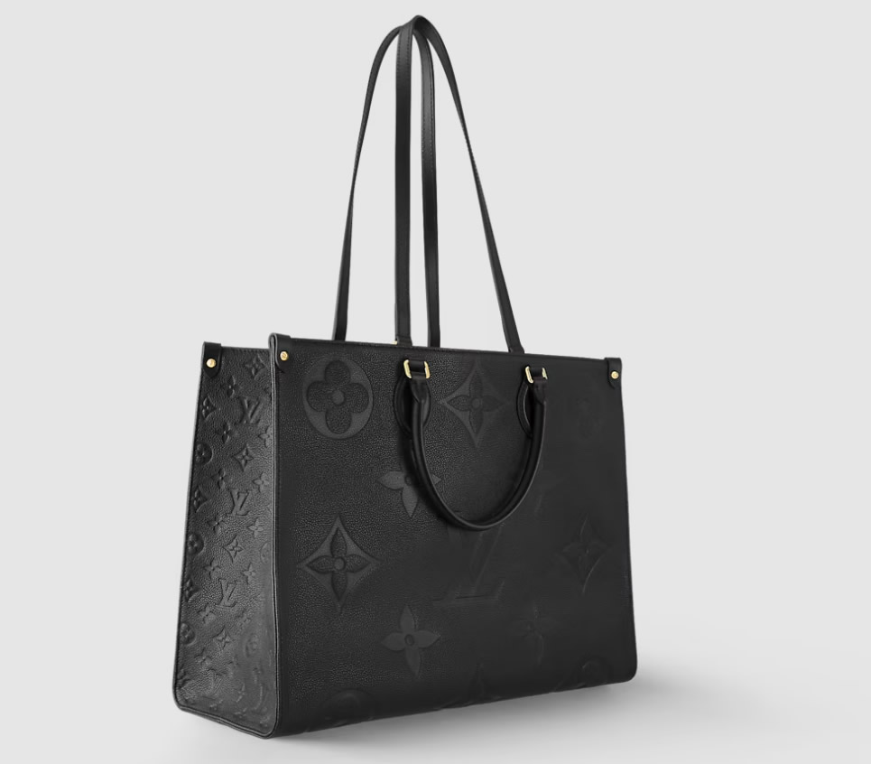 Louis Vuitton Monogram Empreinte Balck Leather Handbag 3 - kickbulk.org