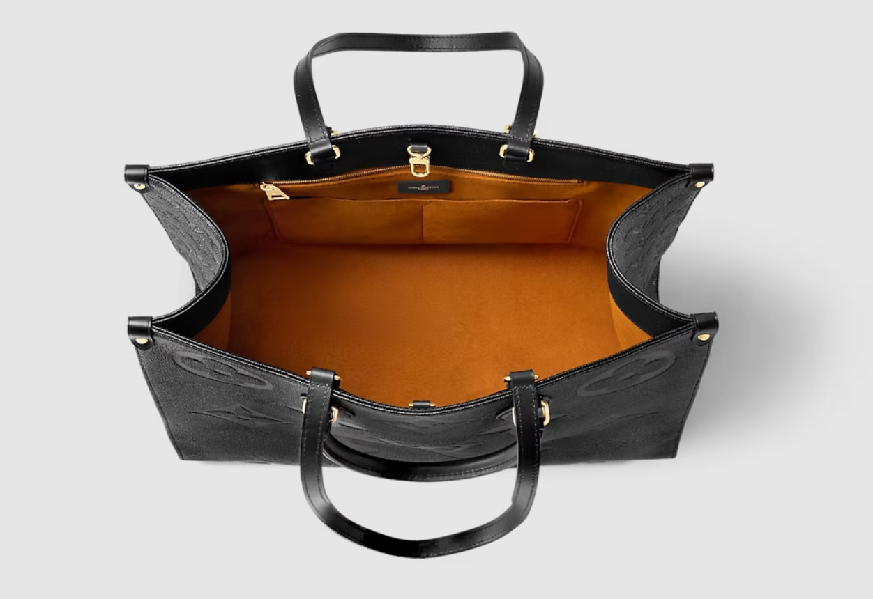 Louis Vuitton Monogram Empreinte Balck Leather Handbag 5 - kickbulk.org