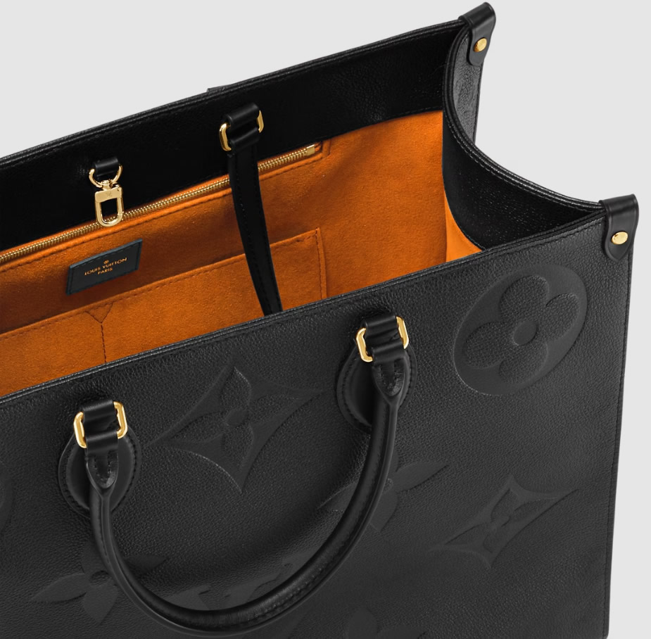 Louis Vuitton Monogram Empreinte Balck Leather Handbag 6 - kickbulk.org