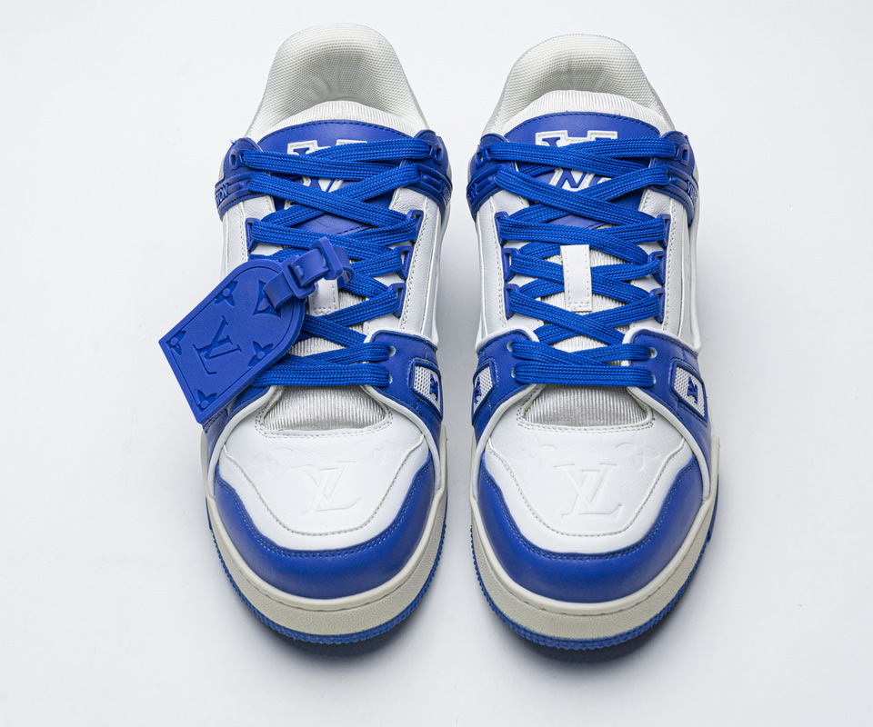 Louis Vuitton 20ss Trainer Blue Casual Shoes 2 - kickbulk.org