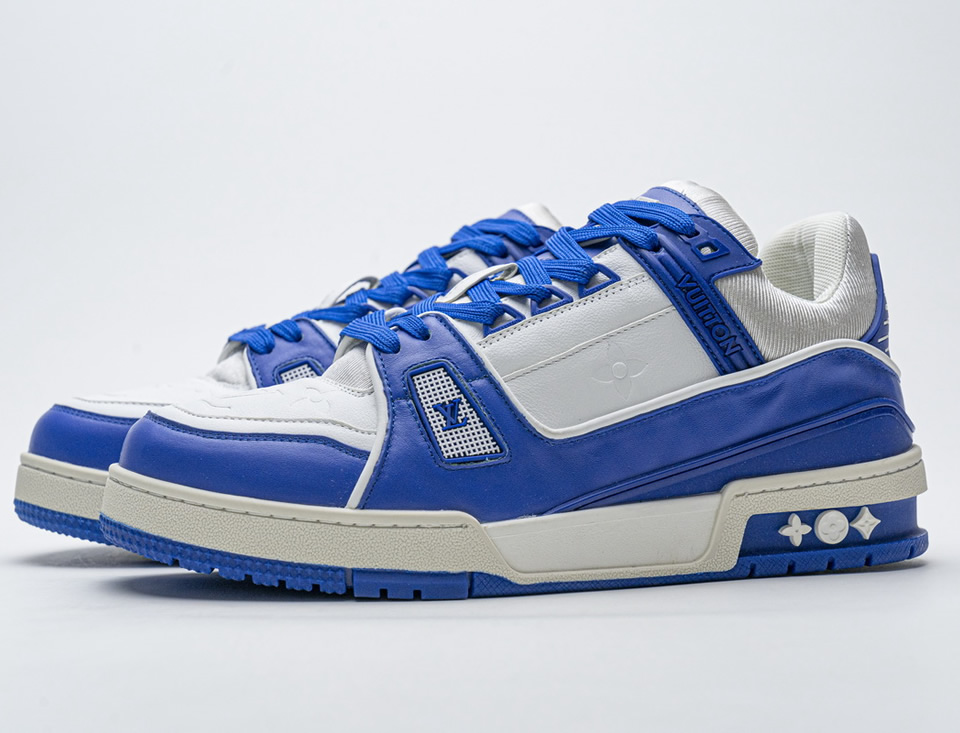 Louis Vuitton 20ss Trainer Blue Casual Shoes 5 - kickbulk.org