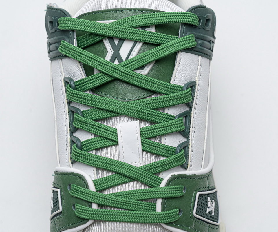 Louis Vuitton 20ss Trainer Green Casual Shoes 11 - kickbulk.org