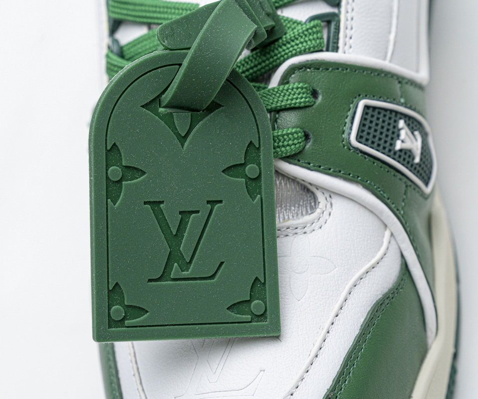 Louis Vuitton 20ss Trainer Green Casual Shoes 17 - kickbulk.org