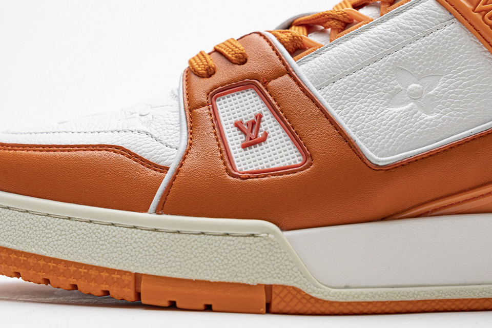 Louis Vuitton 20ss Trainer Orange Casual Shoes 19 - kickbulk.org