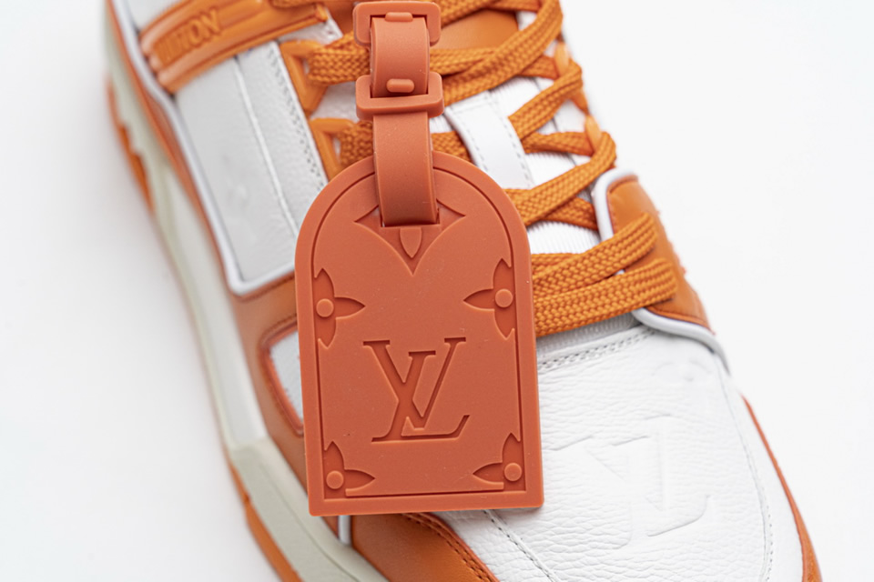 Louis Vuitton 20ss Trainer Orange Casual Shoes 22 - kickbulk.org