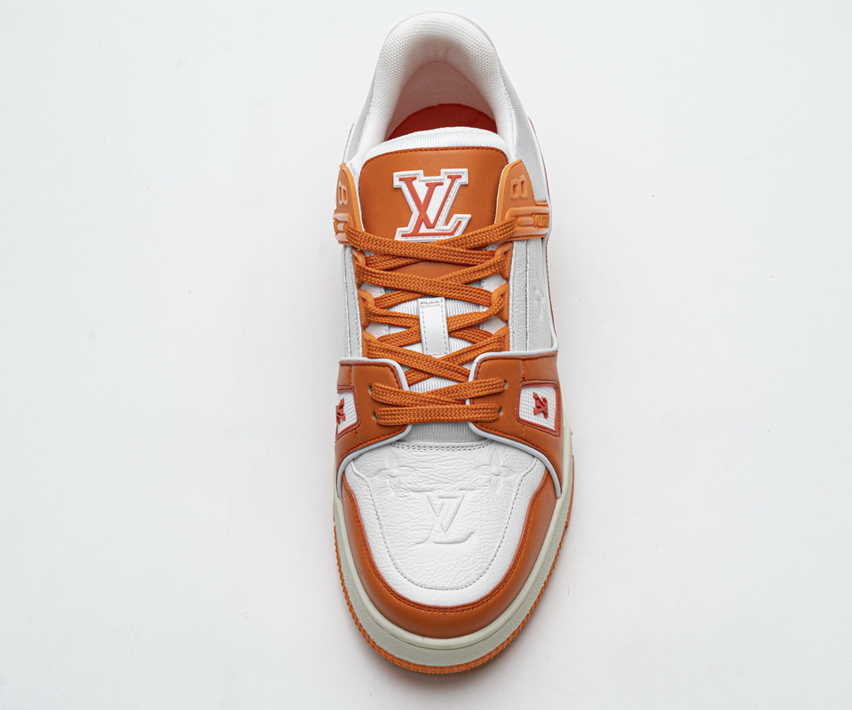 Louis Vuitton 20ss Trainer Orange Casual Shoes 8 - kickbulk.org