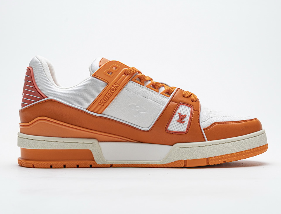 Louis Vuitton 20ss Trainer Orange Casual Shoes 9 - kickbulk.org