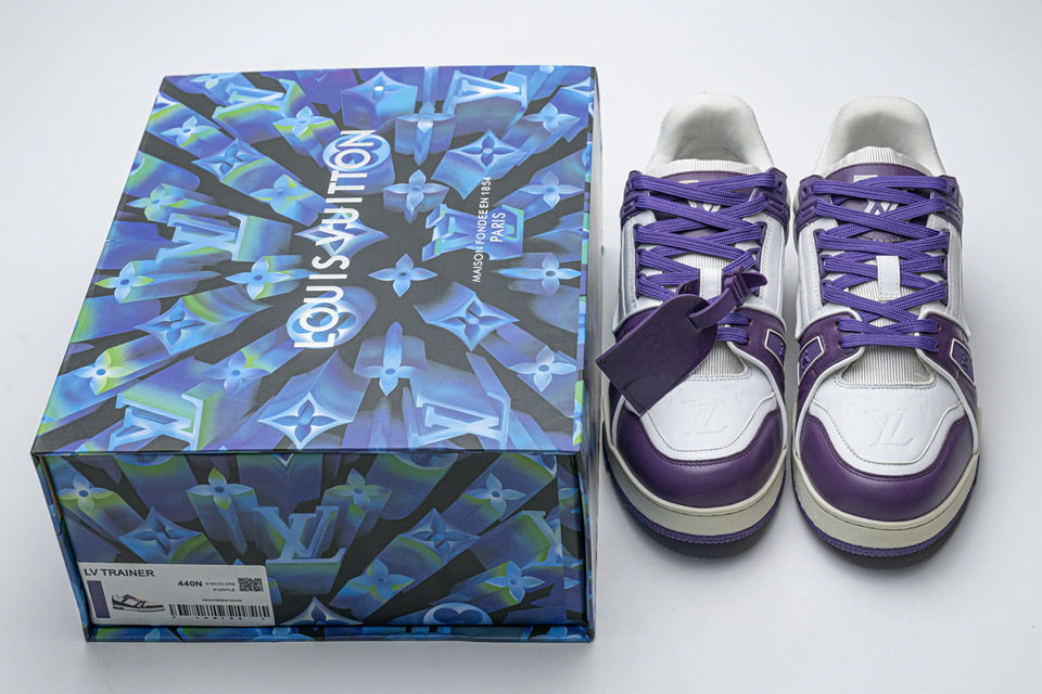 Louis Vuitton 20ss Trainer Purple Casual Shoes 4 - kickbulk.org