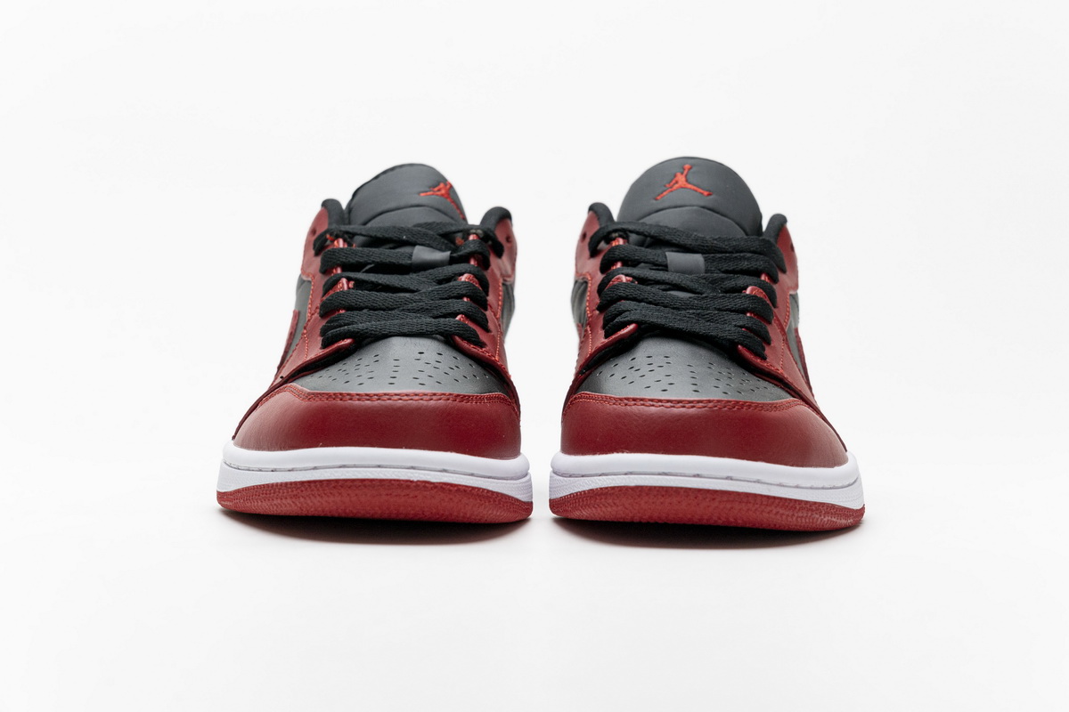 Nike Air Jordan 1 Gs Low Reverse Bred 553558 606 10 - kickbulk.org