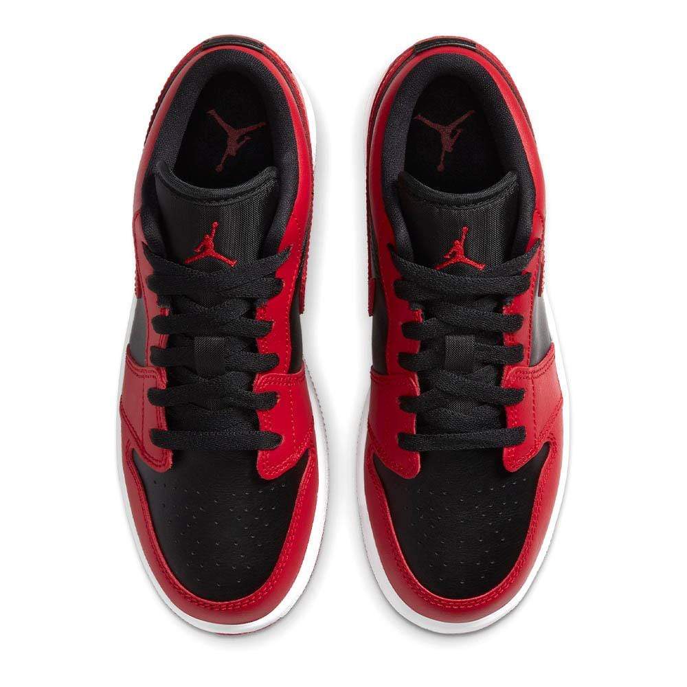 Nike Air Jordan 1 Gs Low Reverse Bred 553558 606 3 - kickbulk.org