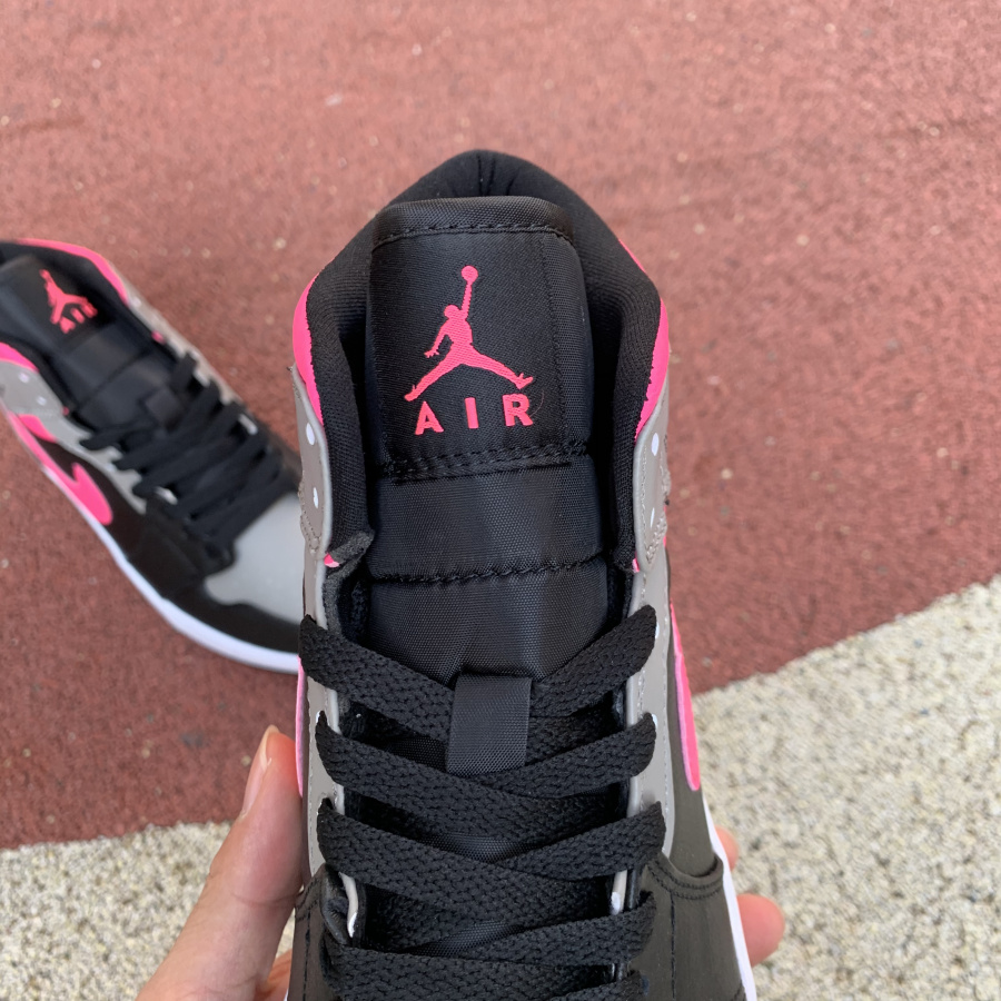 Nike Air Jordan 1 Mid Pink Shadow 554724 059 13 - kickbulk.org