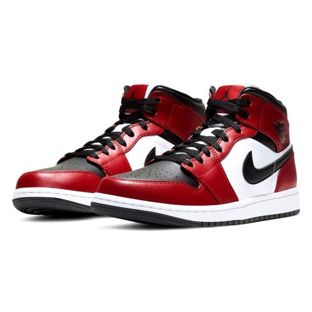 Nike Air Jordan 1 Mid Chicago Black Toe 554724 069 2 - kickbulk.org