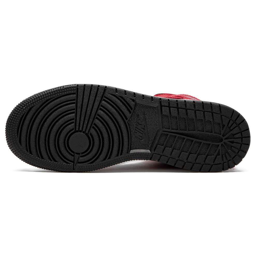 Nike Air Jordan 1 Mid Gs Black Gym Red 554725 054 3 - kickbulk.org