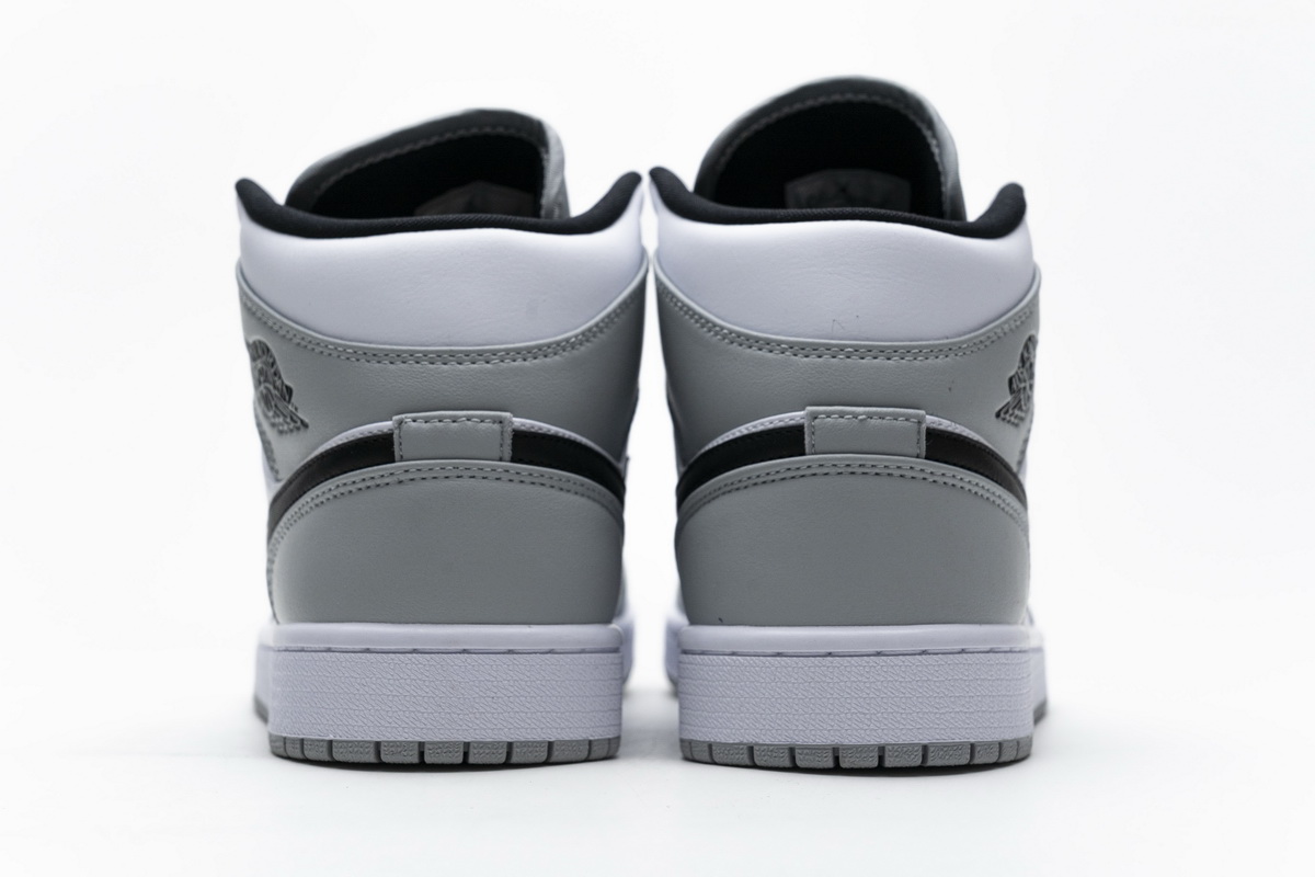 Nike Air Jordan 1 Mid Gs Light Smoke Grey 554725 092 12 - kickbulk.org