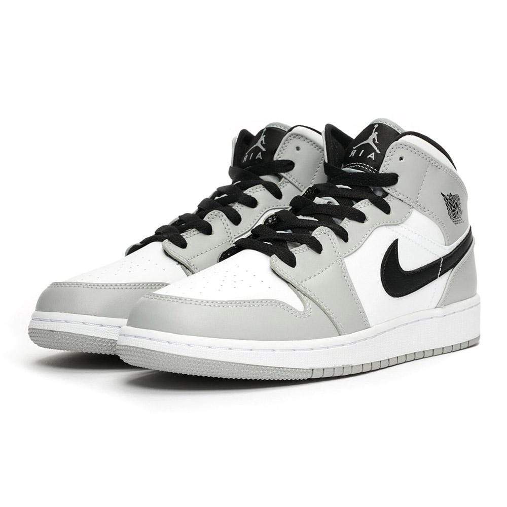 Nike Air Jordan 1 Mid Gs Light Smoke Grey 554725 092 2 - kickbulk.org