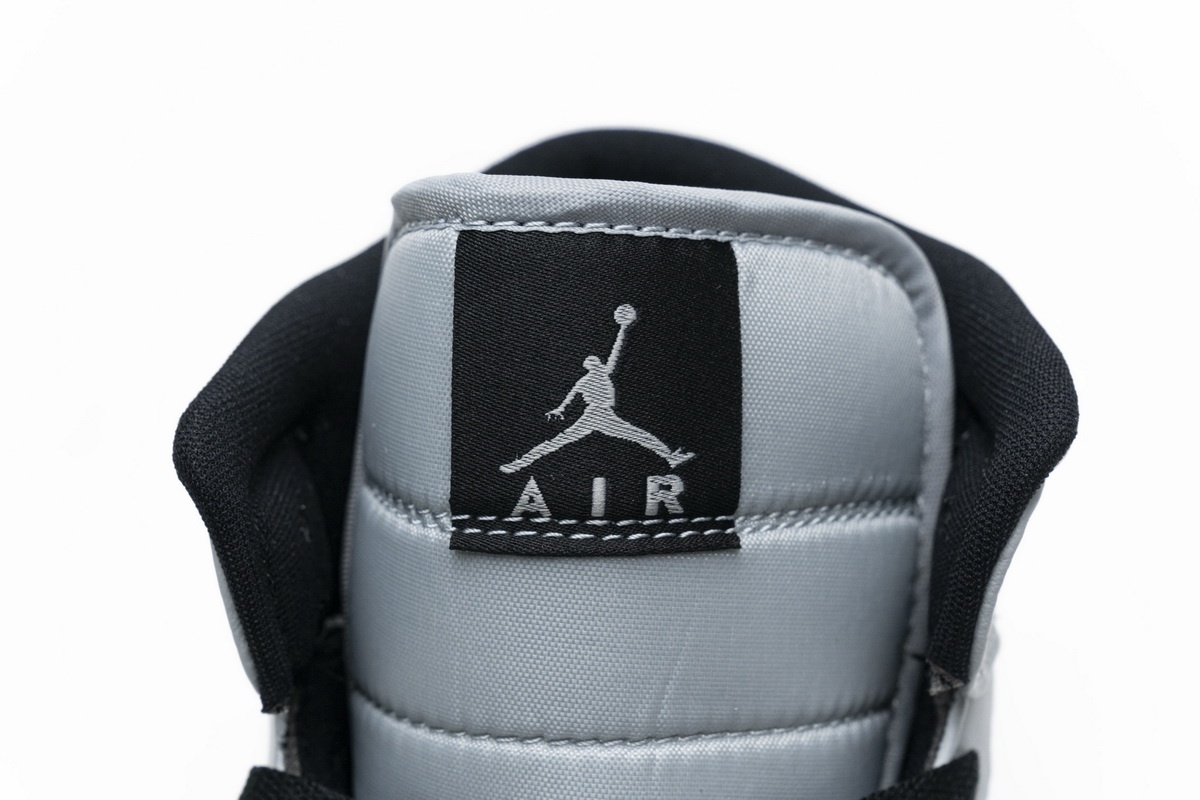 Nike Air Jordan 1 Mid Gs Light Smoke Grey 554725 092 24 - kickbulk.org