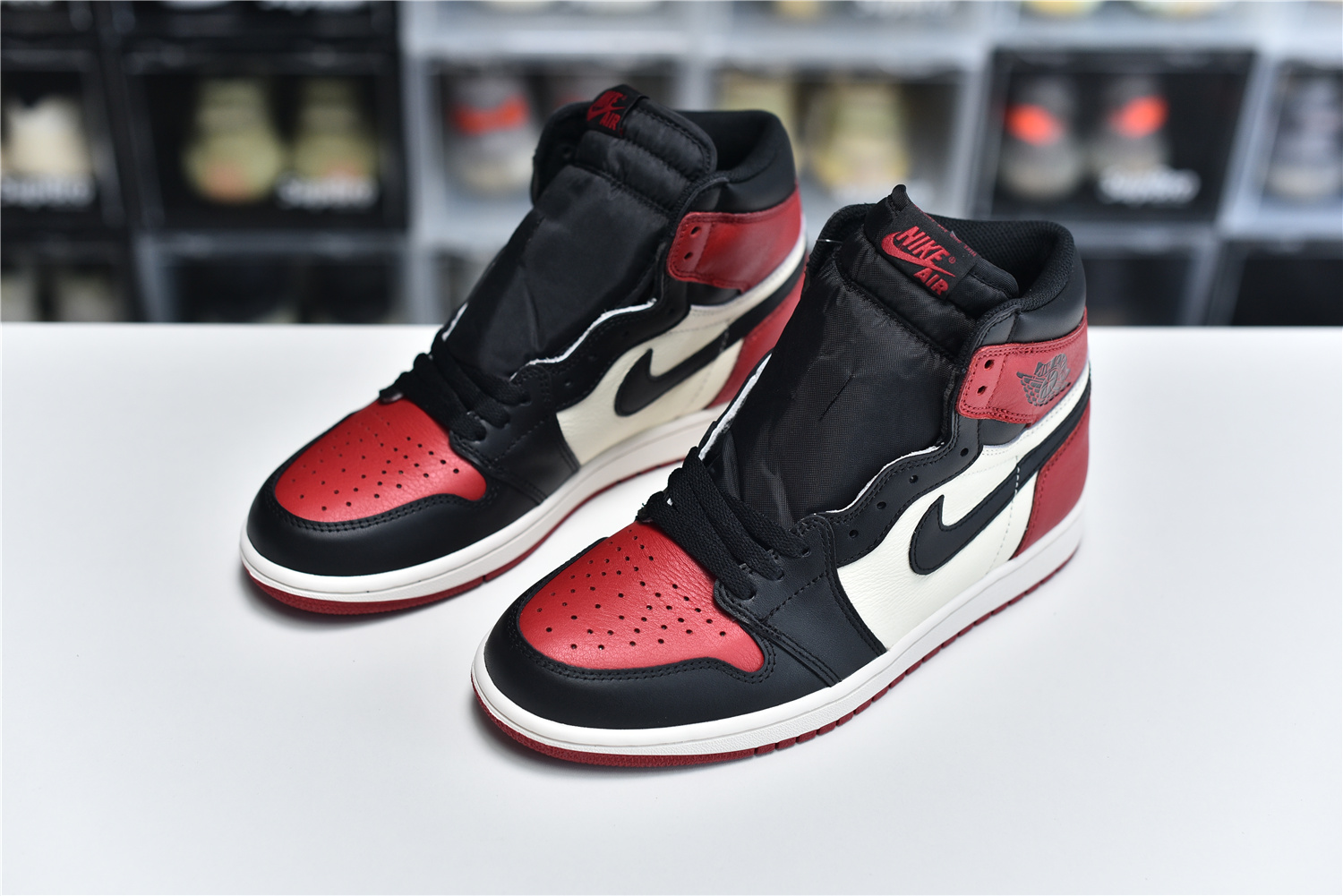 Nike Air Jordan 1 Retro High Og Red Black White Men Sneakers 555088 610 Kickbulk 8 - kickbulk.org