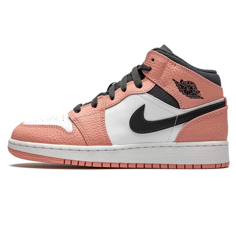 Nike Air Jordan 1 Mid Gs Pink Quartz 555112 603 1 - kickbulk.org