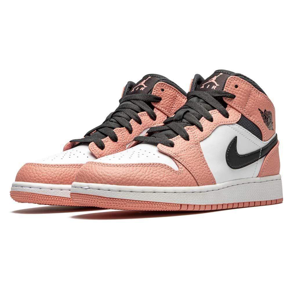 Nike Air Jordan 1 Mid Gs Pink Quartz 555112 603 2 - kickbulk.org