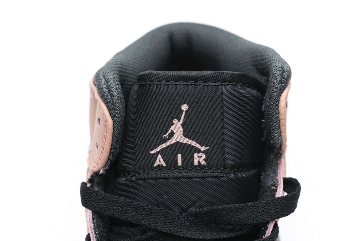 Nike Air Jordan 1 Mid Gs Pink Quartz 555112 603 25 - kickbulk.org