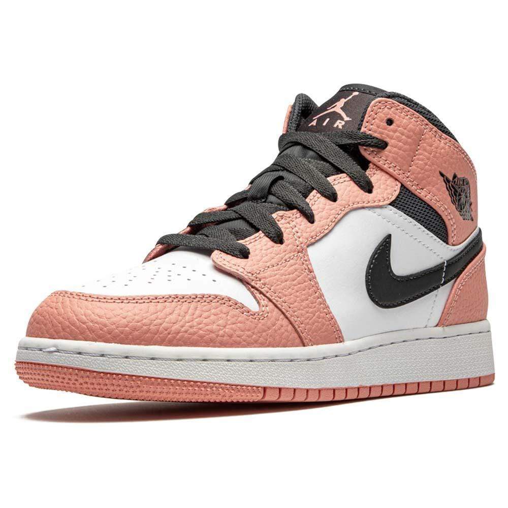 Nike Air Jordan 1 Mid Gs Pink Quartz 555112 603 4 - kickbulk.org