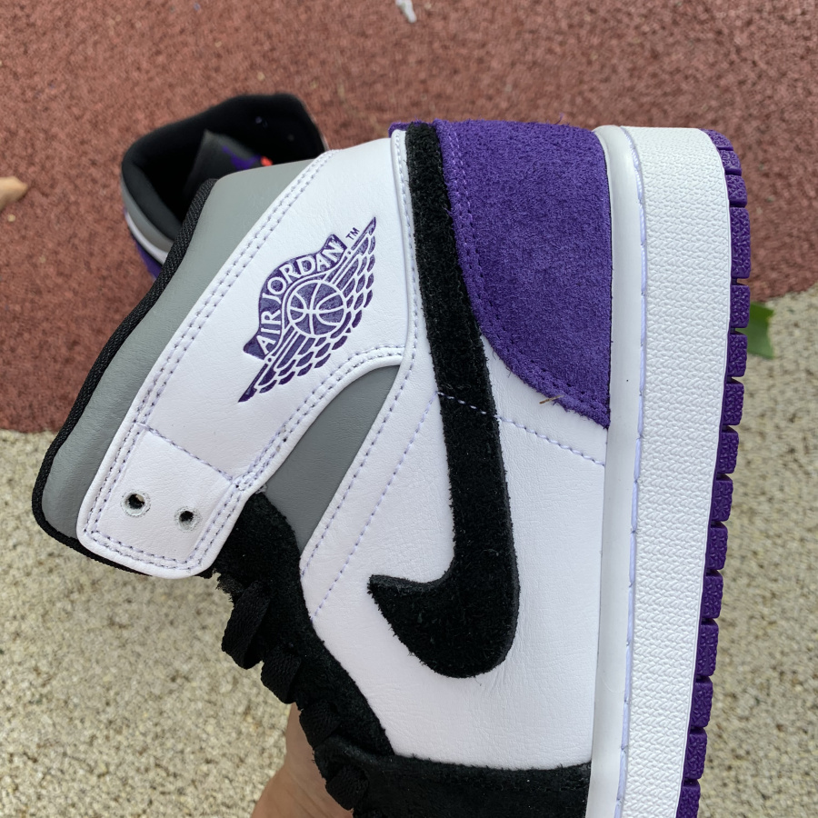 Nike Air Jordan 1 Mid Se Varsity Purple 852542 105 13 - kickbulk.org