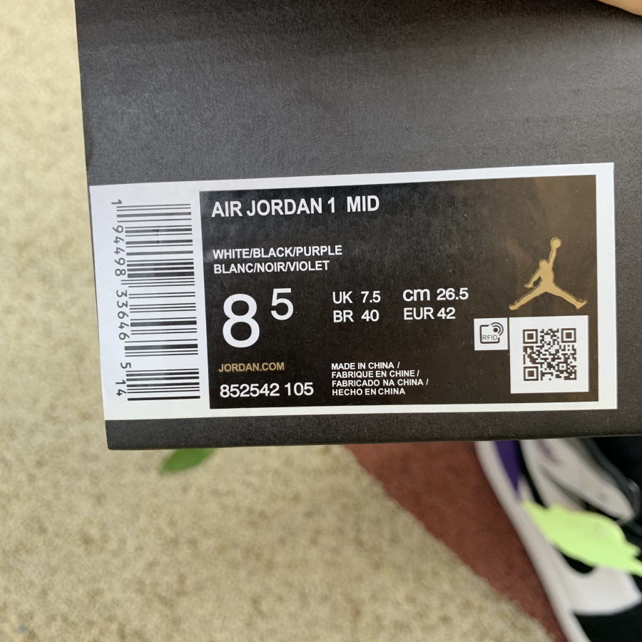 Nike Air Jordan 1 Mid Se Varsity Purple 852542 105 20 - kickbulk.org