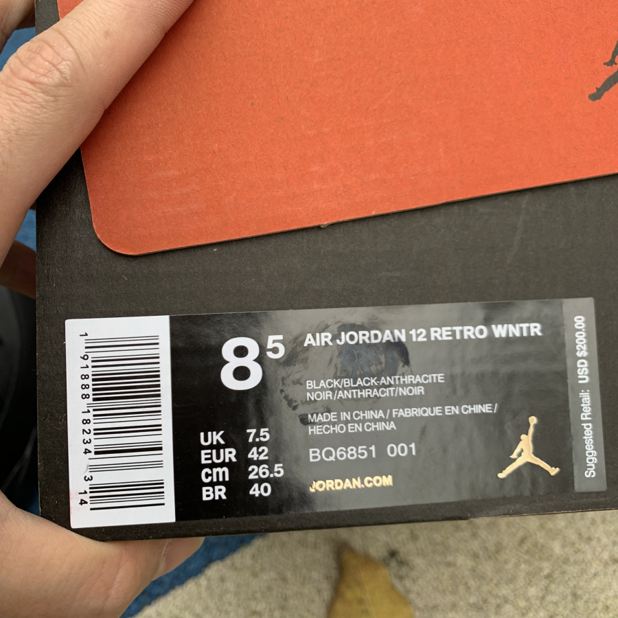 Nike Air Jordan 12 Winterized Triple Black 2018 Price Bq6851 001 19 - kickbulk.org