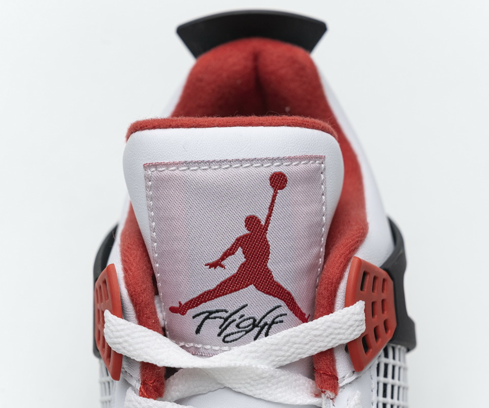Nike Air Jordan 4 Retro Fire Red 308497 110 10 - kickbulk.org