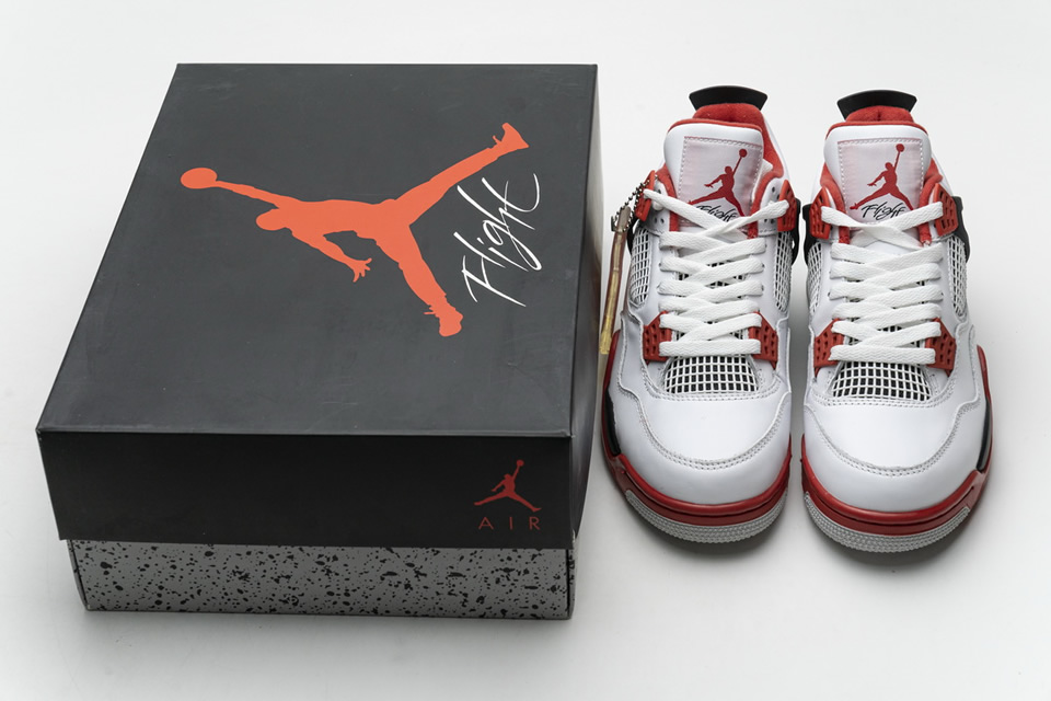 Nike Air Jordan 4 Retro Fire Red 308497 110 8 - kickbulk.org