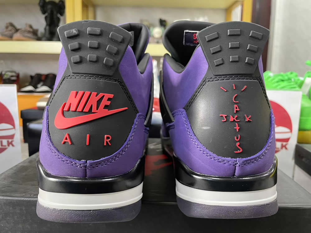 Travis Scott Air Jordan 4 Retro Purple Nike 766302 5 - kickbulk.org