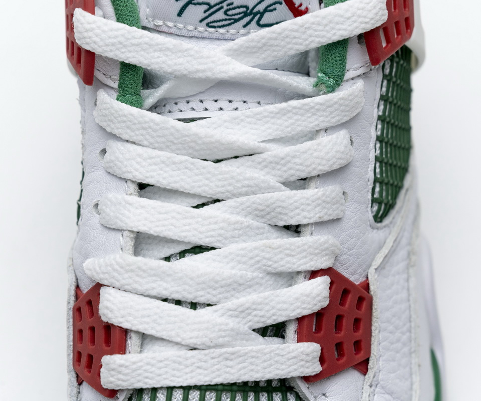 Nike Air Jordan 4 Retro White Green Red Aq3816 063 11 - kickbulk.org