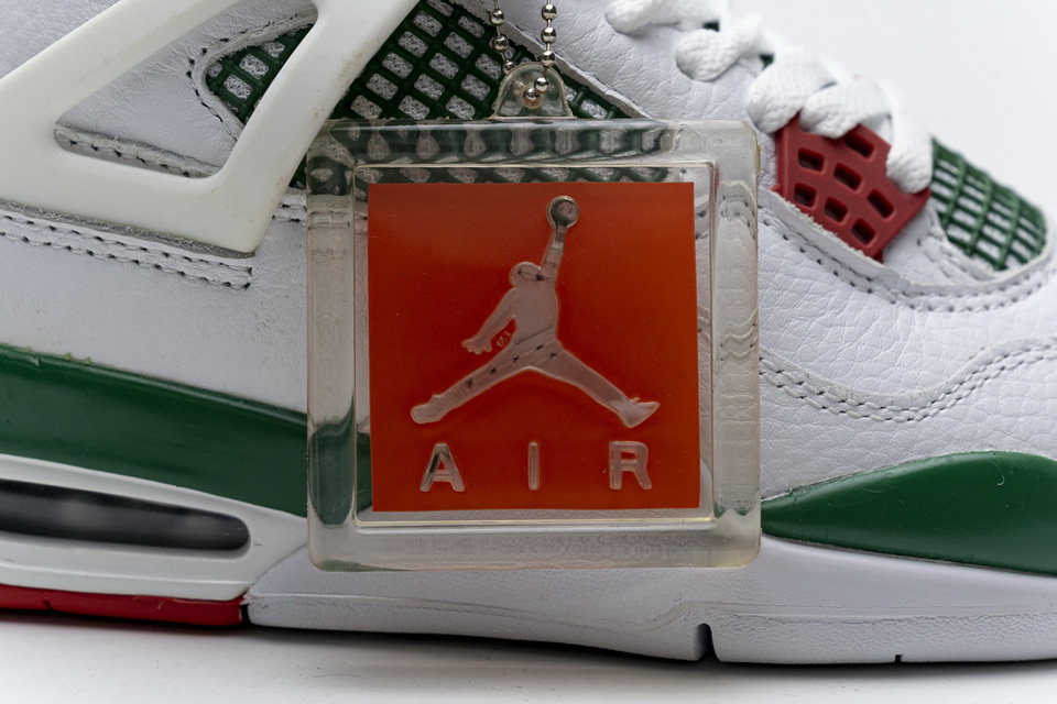 Nike Air Jordan 4 Retro White Green Red Aq3816 063 17 - kickbulk.org