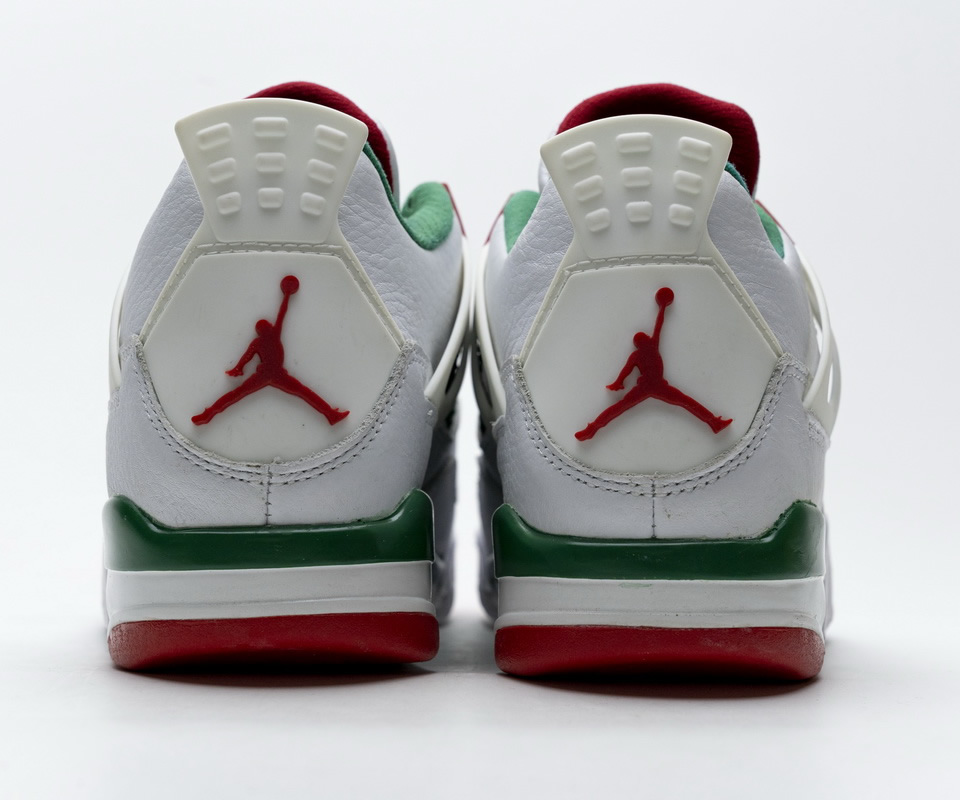 Nike Air Jordan 4 Retro White Green Red Aq3816 063 5 - kickbulk.org