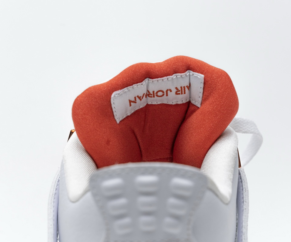 Nike Air Jordan 4 Retro Metallic Orange Ct8527 118 10 - kickbulk.org