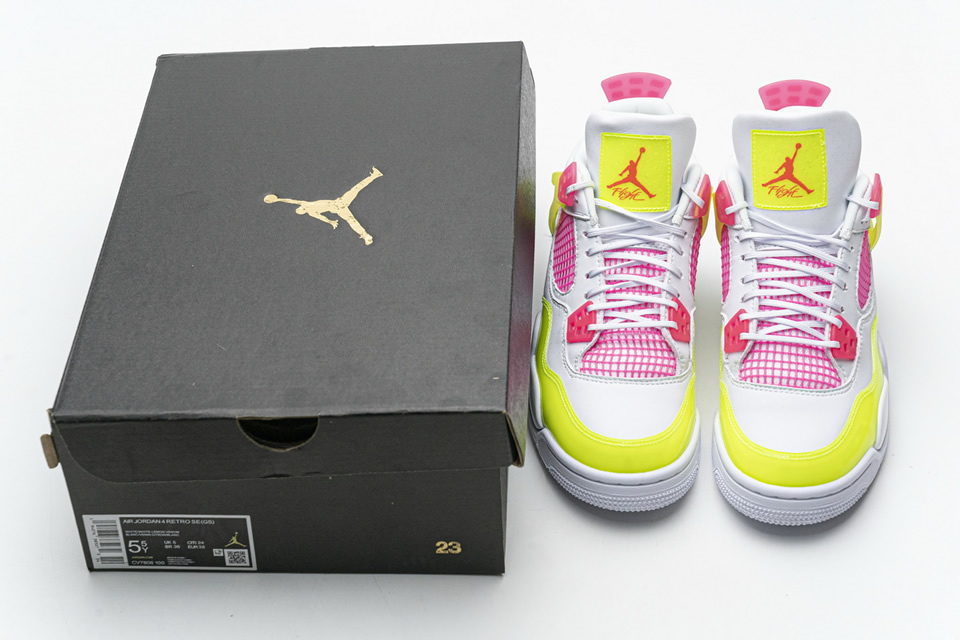 Nike Air Jordan 4 Retro Se Lemon Venom Cv7808 100 3 - kickbulk.org