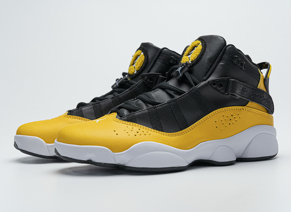Nike Jordan 6 Rings Bg Basketball Shoes Yellow 322992 700 4 - kickbulk.org