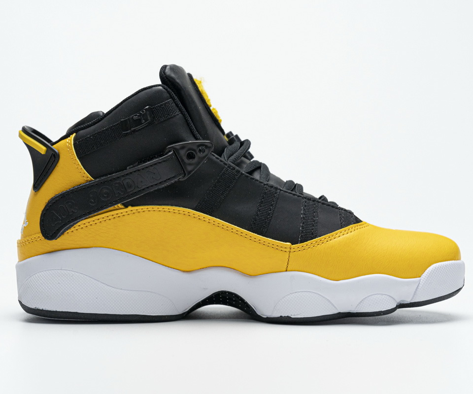 Nike Jordan 6 Rings Bg Basketball Shoes Yellow 322992 700 7 - kickbulk.org