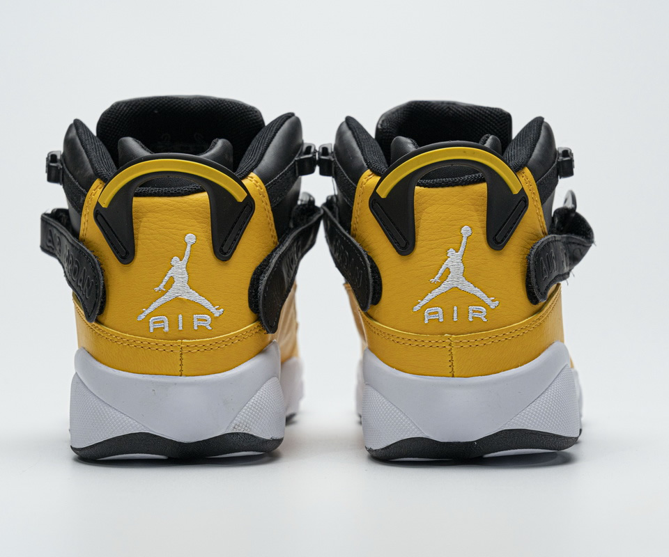 Nike Jordan 6 Rings Bg Basketball Shoes Yellow 322992 700 8 - kickbulk.org