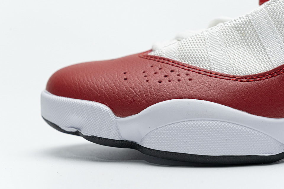 Nike Jordan 6 Rings Bg Basketball Shoes White Red Lifestyle 323419 120 13 - kickbulk.org