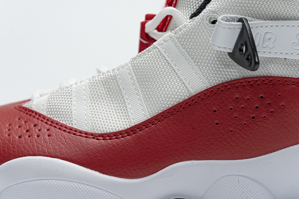 Nike Jordan 6 Rings Bg Basketball Shoes White Red Lifestyle 323419 120 14 - kickbulk.org