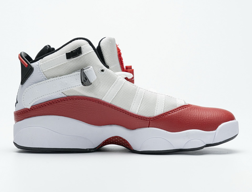 Nike Jordan 6 Rings Bg Basketball Shoes White Red Lifestyle 323419 120 5 - kickbulk.org