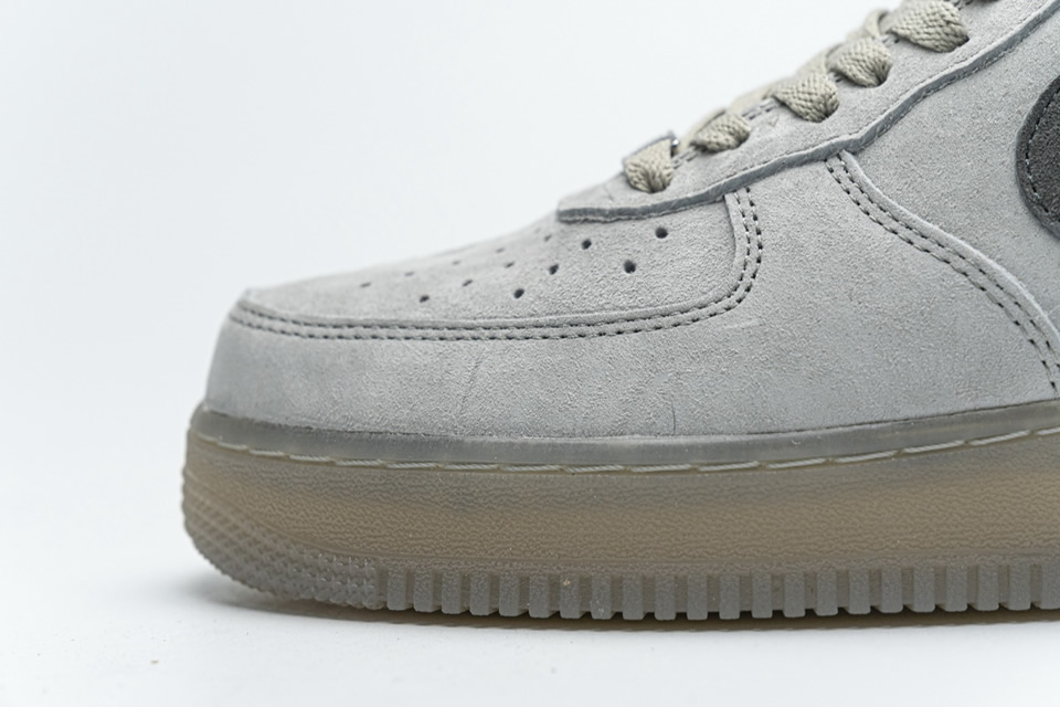 Reigning Champ Nike Air Force 1 Low Suede Light Grey Aa1117 118 13 - kickbulk.org
