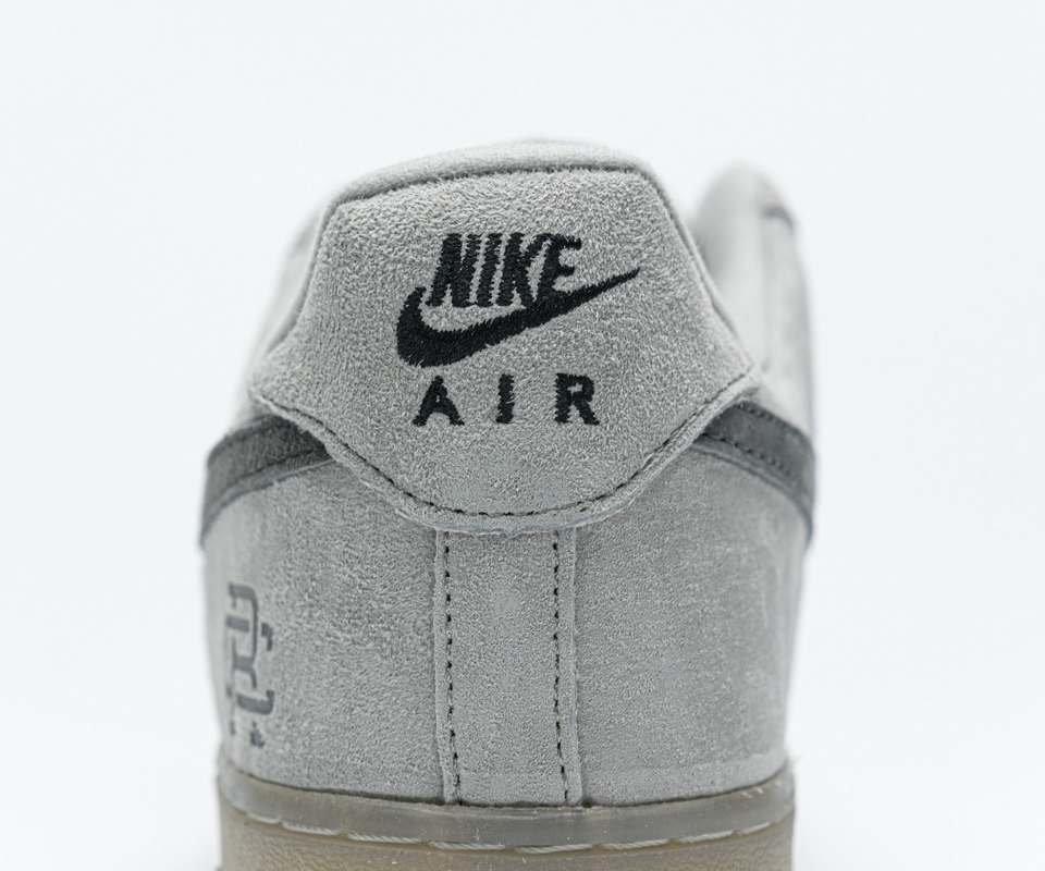Reigning Champ Nike Air Force 1 Low Suede Light Grey Aa1117 118 16 - kickbulk.org