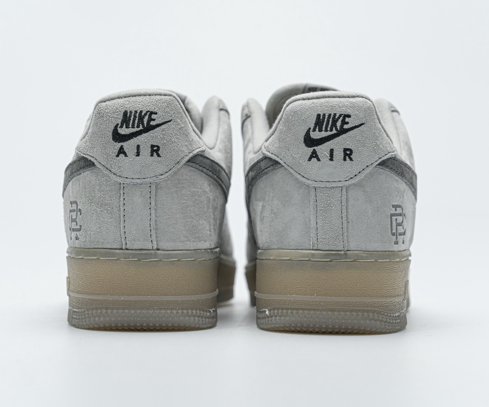 Reigning Champ Nike Air Force 1 Low Suede Light Grey Aa1117 118 7 - kickbulk.org
