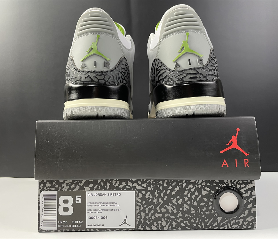 Nike Air Jordan 3 Retro Chlorophyll 136064 006 22 - kickbulk.org