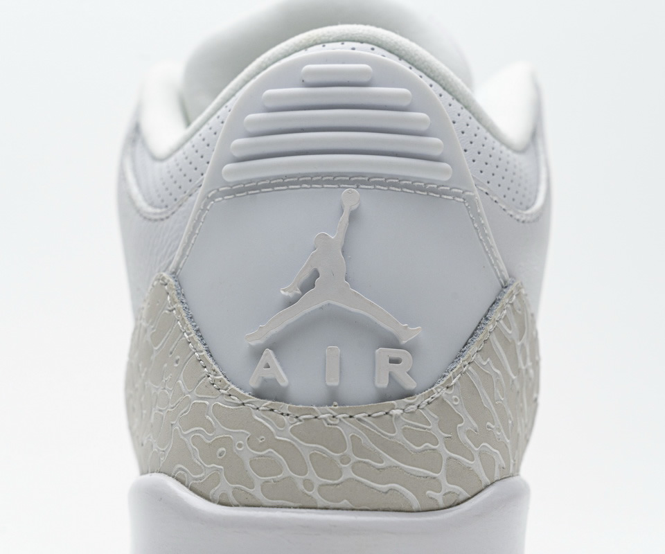 Nike Air Jordan 3 Retro Pure White 136064 111 16 - kickbulk.org